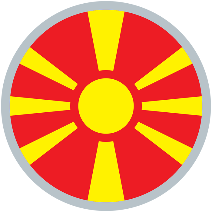 North Maccedonia flag